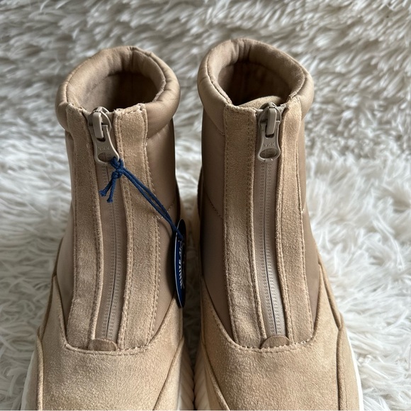 White Mountain Downtown High Top Boots Sand Size 7 New In Box - Picture 3 of 11